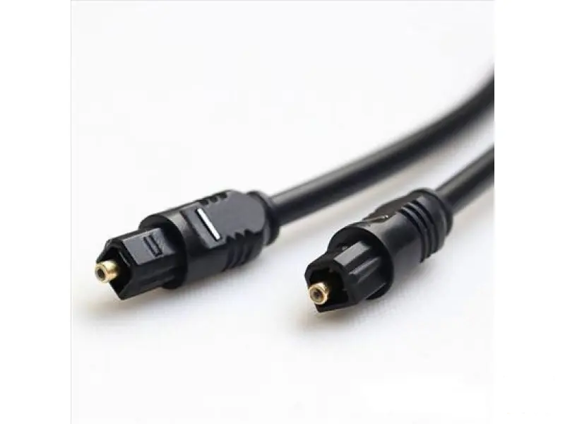 E-GREEN Kabl Optički Audio 2.2mm sa Toslink konektorima M/M 5m crni