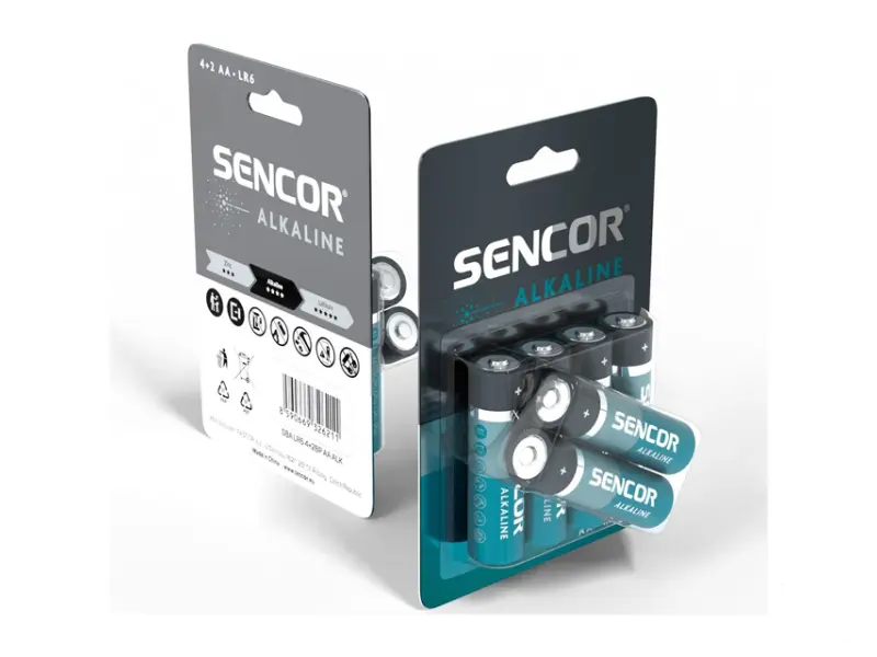 SENCOR SBA LR6 (4+2 kom) AA alkalne baterije 