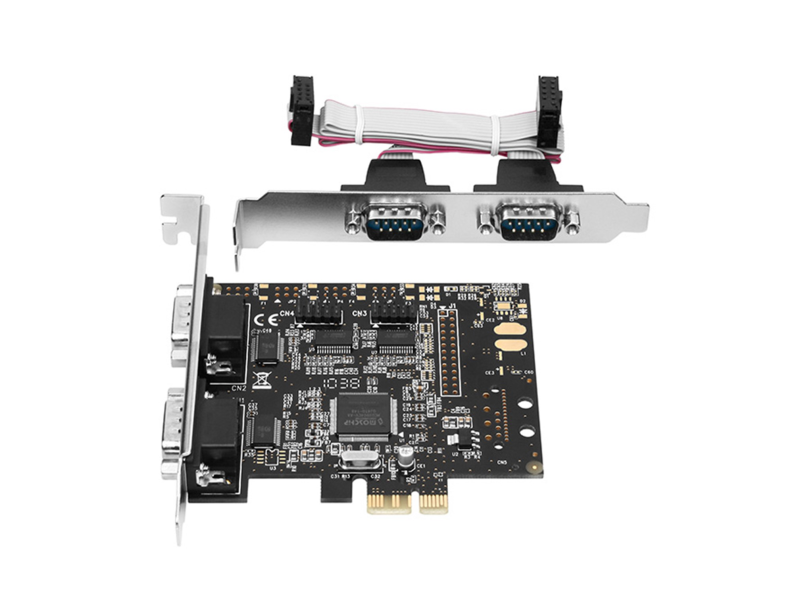 Kontroler PCI-Express --> 4 x Serial port + LP,  AXAGON