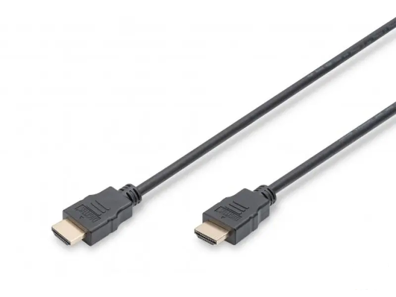Digitus Kabl HDMI M/M 4K, gold, 2m, Black