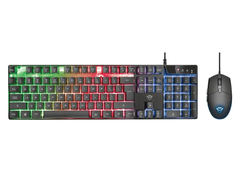 TRUST GXT 838 Azor Gaming Combo (keyboard with mouse)