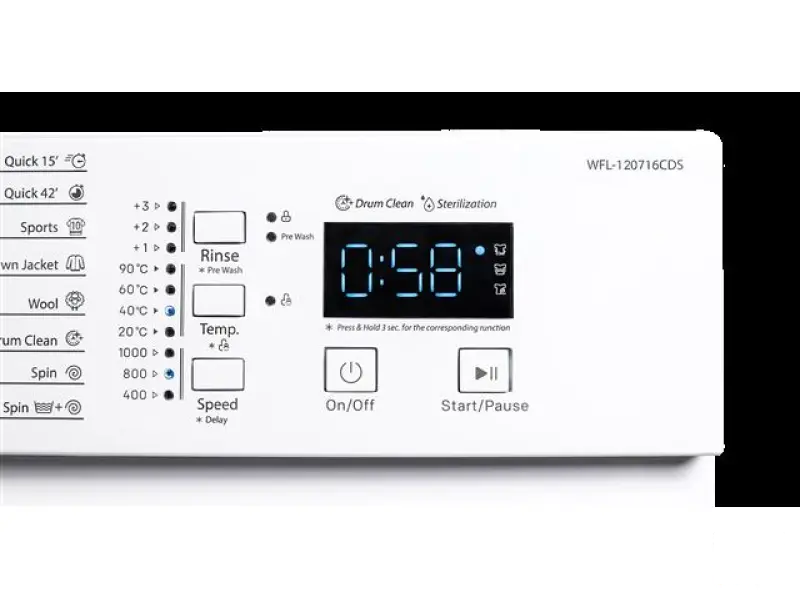 VIVAX HOME veš mašina WFL-120716CDS