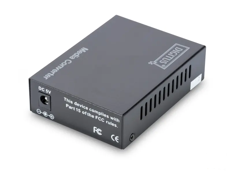 Digitus Gigabit Ethernet Media Converter, Singlemode, BiDi Tx1550nm / Rx1310nm, SC connector, up to 20km