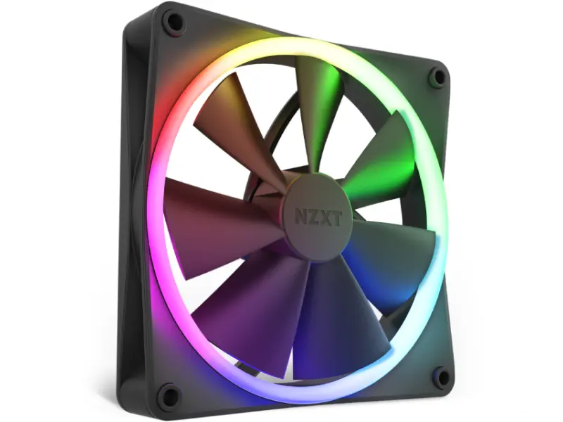 NZXT F140 RGB 140mm ventilator crni (RF-R14SF-B1) 