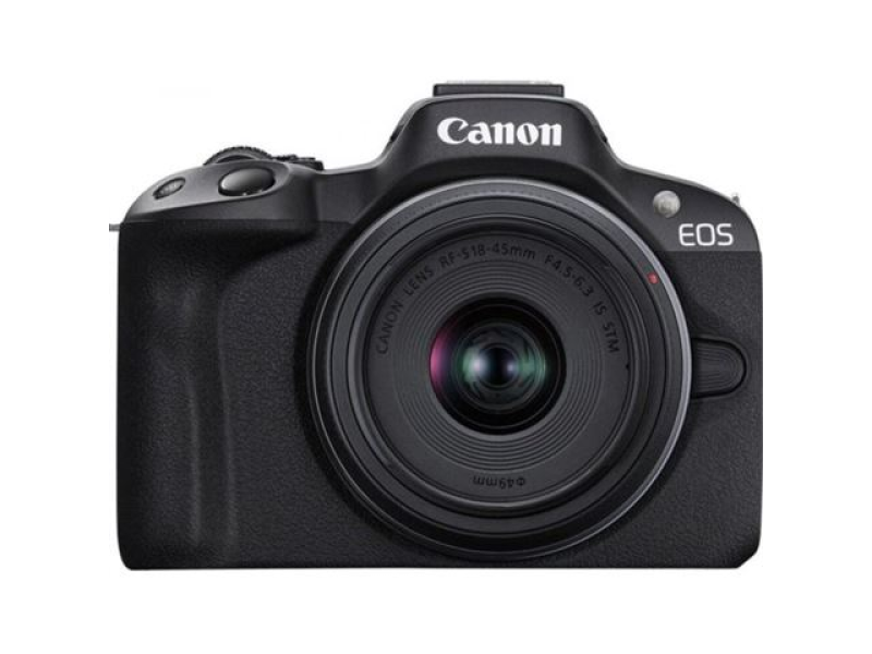 CANON MIRR foto EOS R50 BK+RFS18-45 S