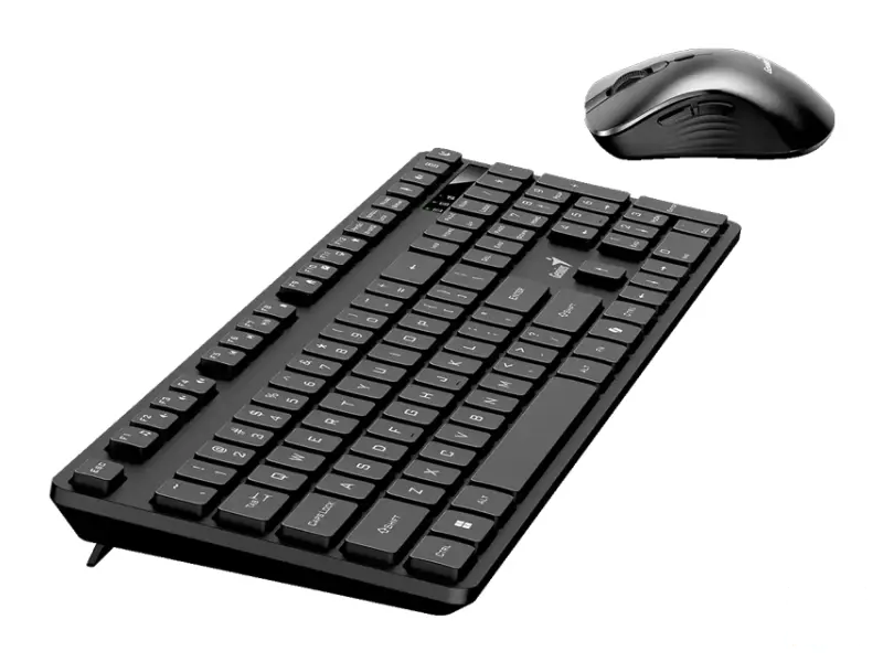 GENIUS KM-8216S Wireless USB US wireless crna tastatura i miš 