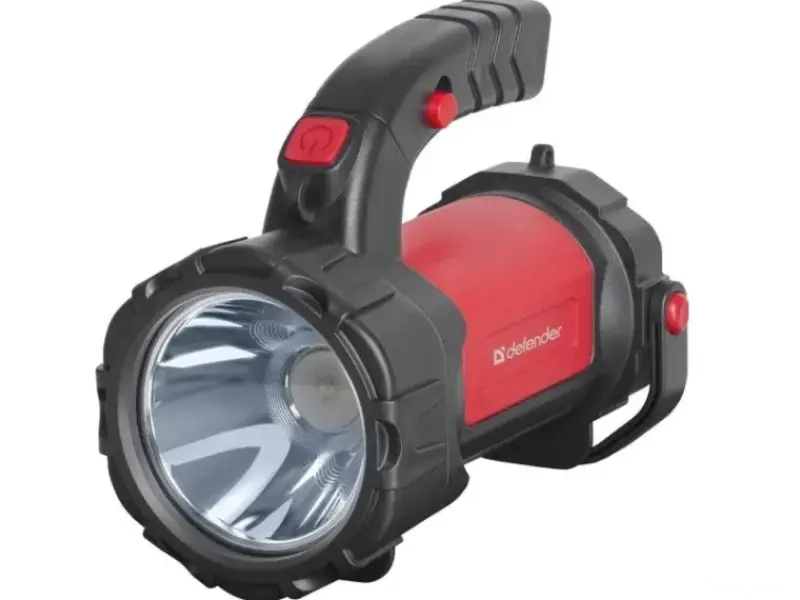Defender Technology Camping lamp FL-21 rotary handle, Li battery, red