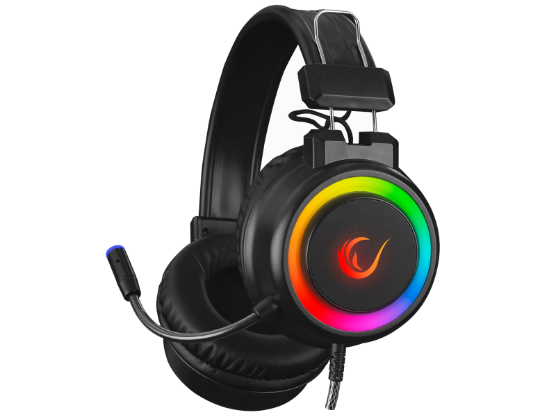 Rampage Slušalice SN-R10 ALQUISTBlack 3,5mmRGB sa mikrofonom