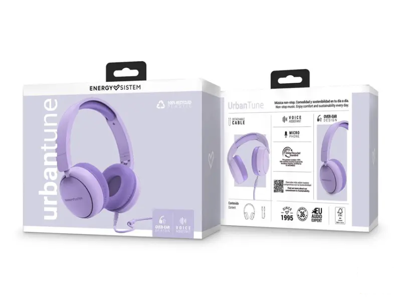 ENERGY SISTEM UrbanTune Lavender slušalice ljubičaste (M45766) 