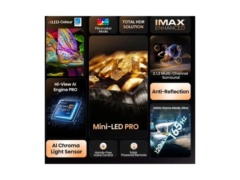 HISENSE 55 inča 55U7Q PRO ULED Mini-LED 4K UHD Smart TV 