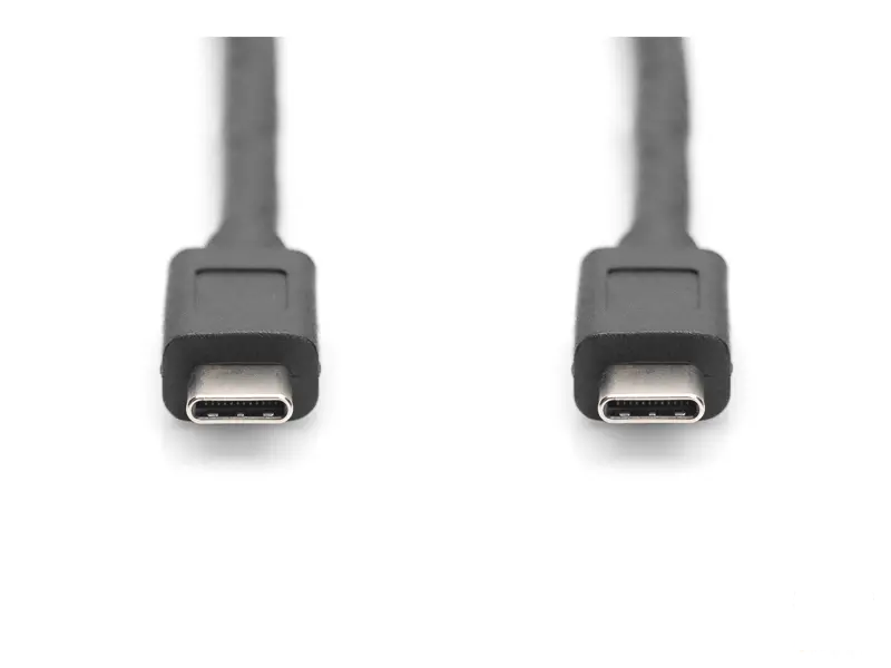 Digitus Kabl USB Type-C to Type-C, 20V/5A 100W, USB 3.2 10Gbps, 1m, crni