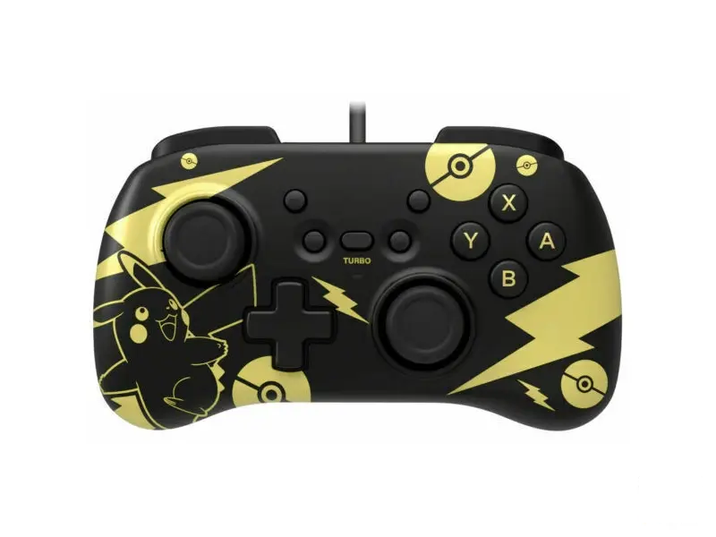 HoriPad Mini Wired Pikachu Black Gold Edition