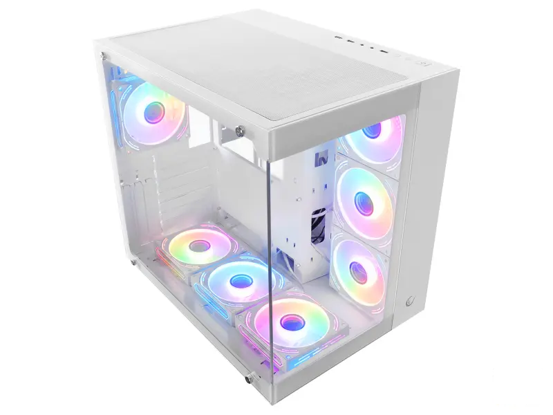 Rampage CASE ICEWAVE PRO White 7x120 ARGB