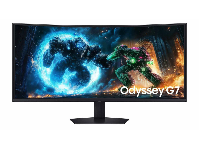 SAMSUNG Odyssey G7 G75F WUHD Gaming Monitor 40", 5120 x 2160, 180Hz, 1ms, 21:9, DP/HDMI*2/USB, HAS