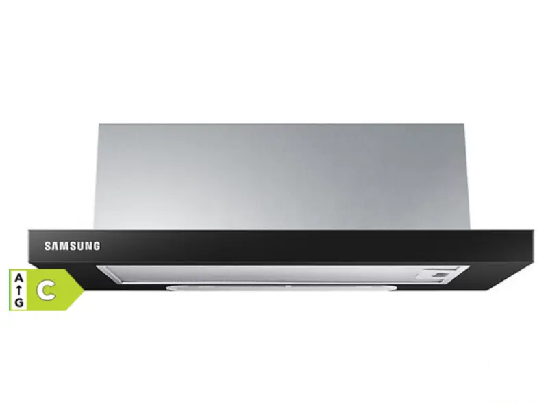 Samsung NK24M1030IB/UR ugradni teleskopski aspirator, do 384 m3/h, do 70 dBA, crni