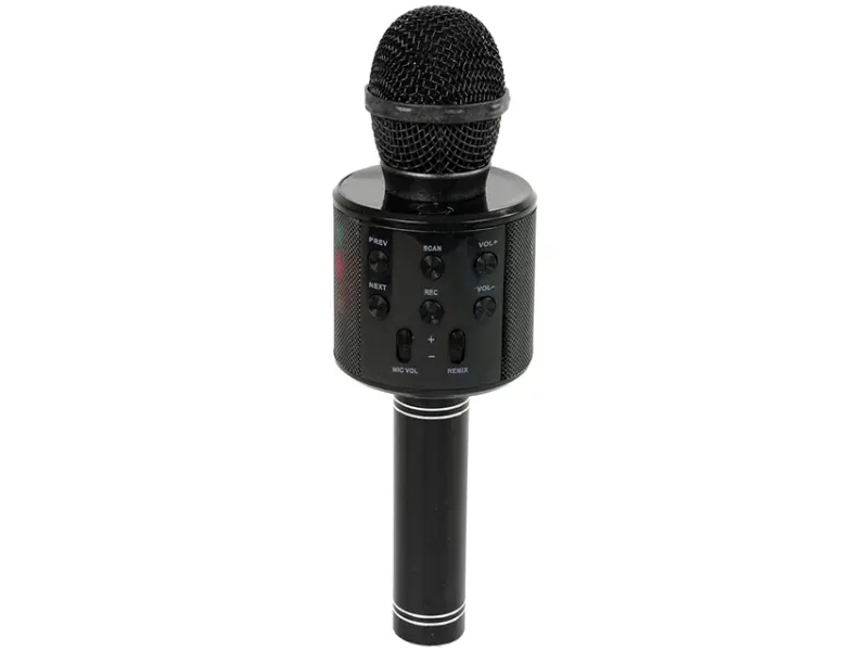 WSTER Karaoke Bluetooth Mikrofon 858 crni 