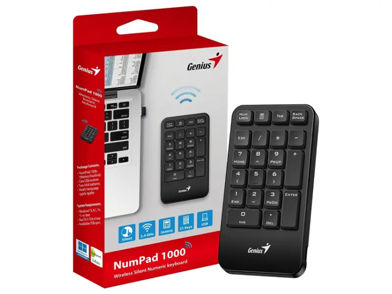 GENIUS NumPad 1000 USB numerička tastatura 