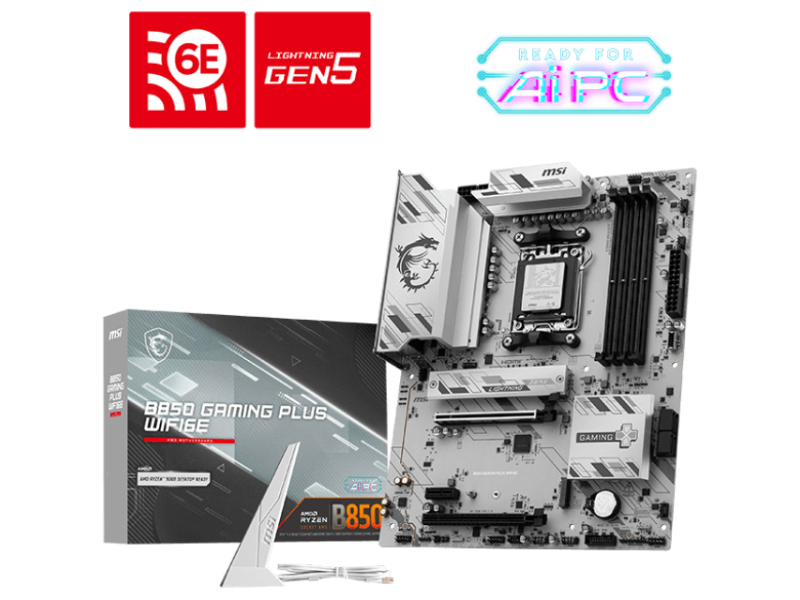 MSI B850 GAMING PLUS WIFI6E