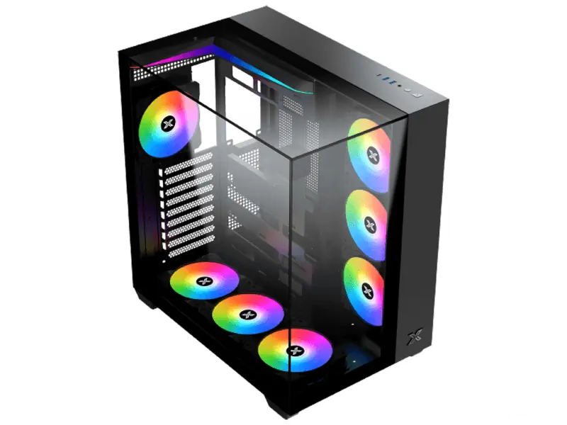 Xigmatek CASE AQUA V 7x120 ARGB