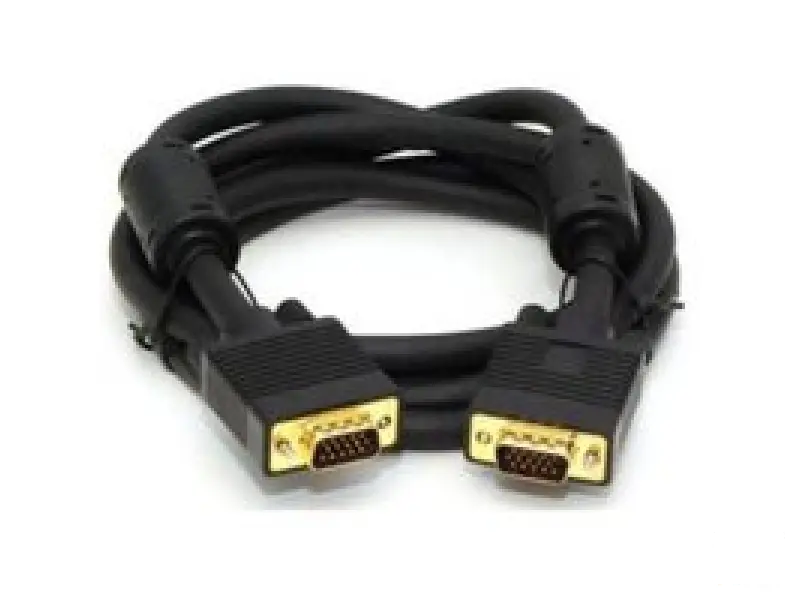 E-GREEN Kabl VGA D-sub M/M 1.8m HQ sa feritima crni