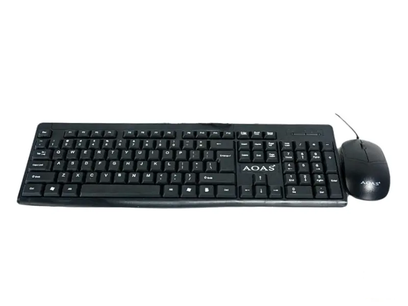 AOAS A-1016 USB crna tastatura 