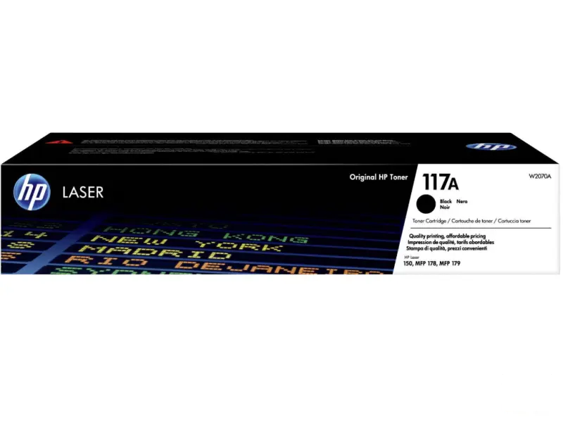 HP 117A Black Original Laser Toner Cartridge/5T