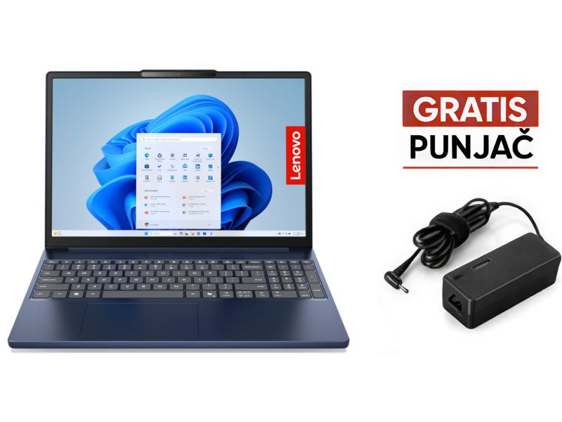 Lenovo 83K1013AYA+PWR-R IdeaPad Slim 3 (Cosmic Blue, Alu Top) 15.3" i7 16GB 512GB