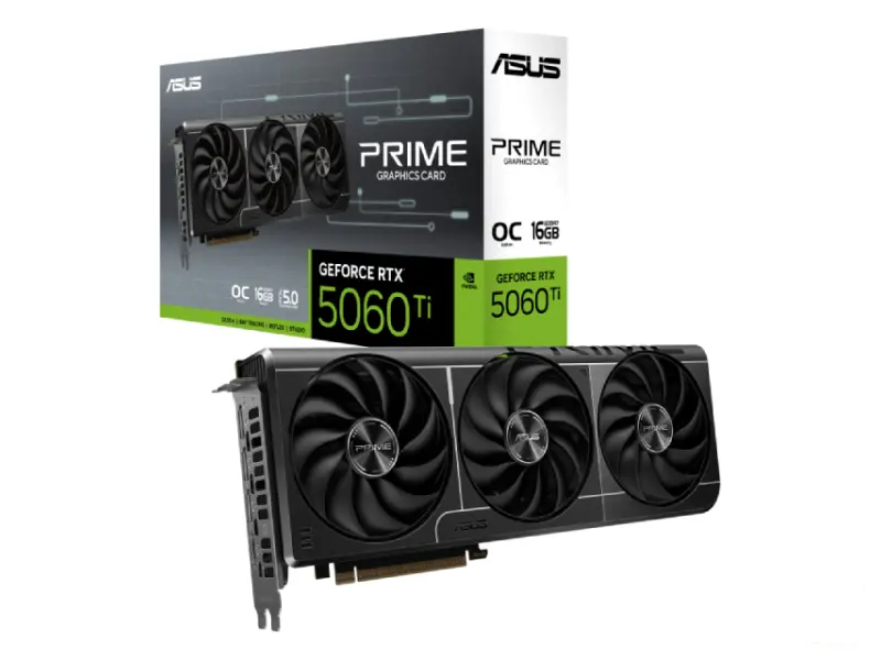 ASUS nVidia GeForce RTX 5060 Ti 16GB PRIME-RTX5060TI-16G 