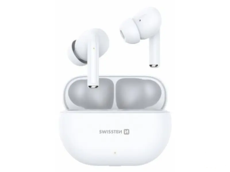 Swissten Slušalice Bluetooth TWS PRO TUNE Bijele