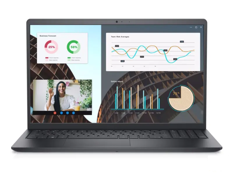DELL Vostro 3530 15.6 inch FHD 120Hz i7-1355U 16GB 512GB SSD Intel Iris Xe Backlit laptop 