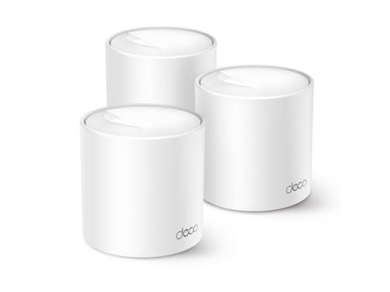 TP-LINK Deco X10 Mesh 3pack TP-Link Deco X10 Mesh WiFi 6 sistem AX1500Mb/s (3 rutera X10 u pakovanju)