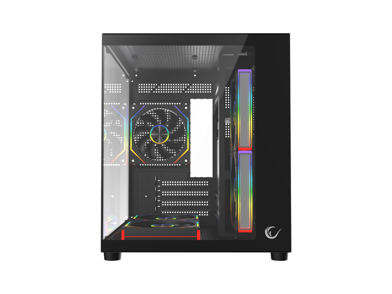 Rampage CASE LUMID V2 5x120 ARGB 750W 80+ Bronze
