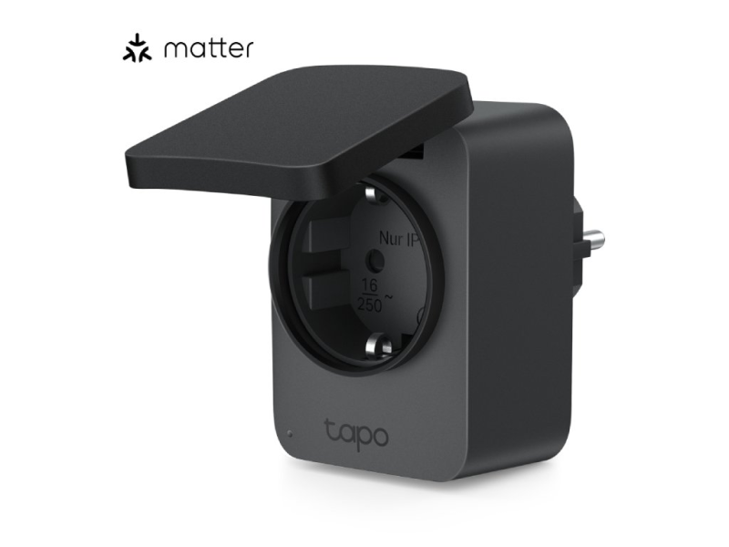 TP-LINK TAPO P410M Smart WiFi Outdoor Plug, IP54 Splashproof