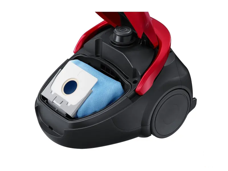 Samsung VC07M25E0WR/GE usisivač, 750W, kapacitet vrećice: 2.5l, EZClean Cyclon, Red
