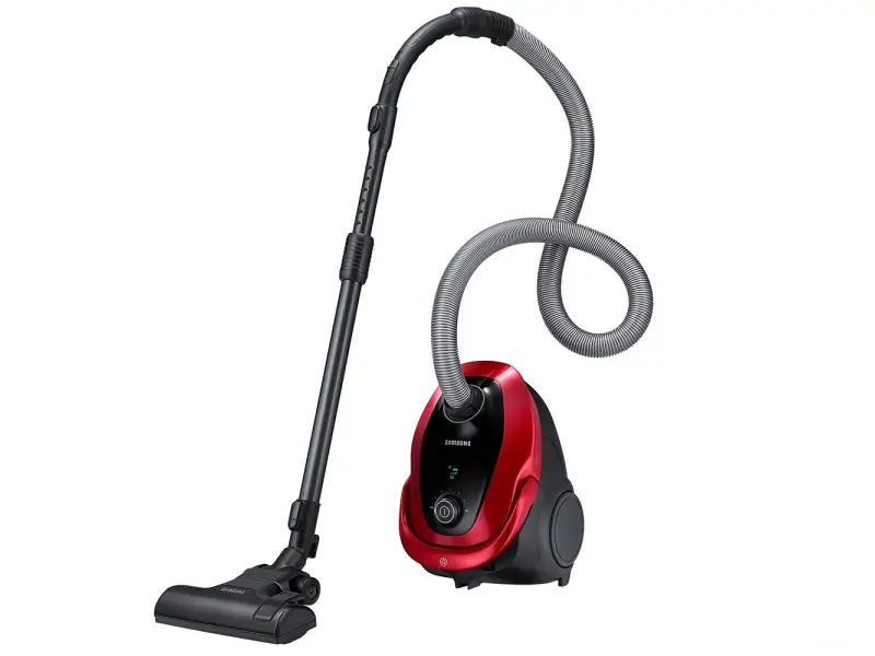 Samsung VC07M25E0WR/GE usisivač, 750W, kapacitet vrećice: 2.5l, EZClean Cyclon, Red