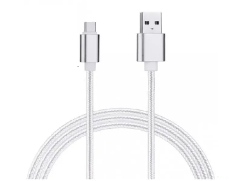 E-GREEN Kabl 2.0 USB A - USB 3.1 tip C 1m beli 