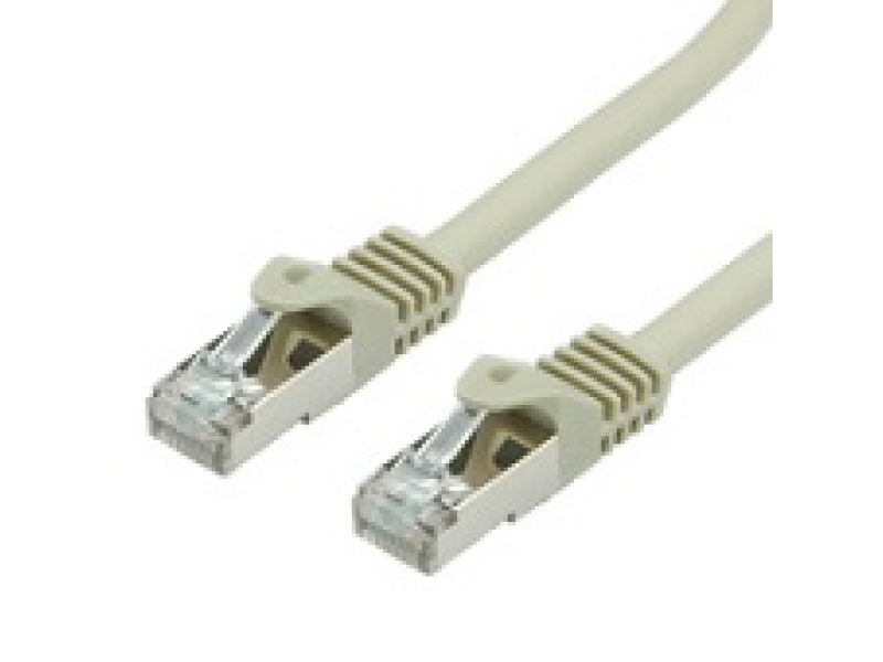 Rotronic 21.99.0207 VALUE Cat.6 (Class E) UTP kabl, U/UTP, halogen-free, LS0H, 7m, sivi