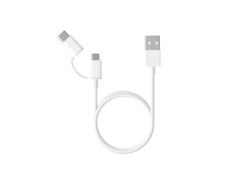 Xiaomi 2-IN-1 USB CABLE (MICRO USB TO TYPE C) 30CM