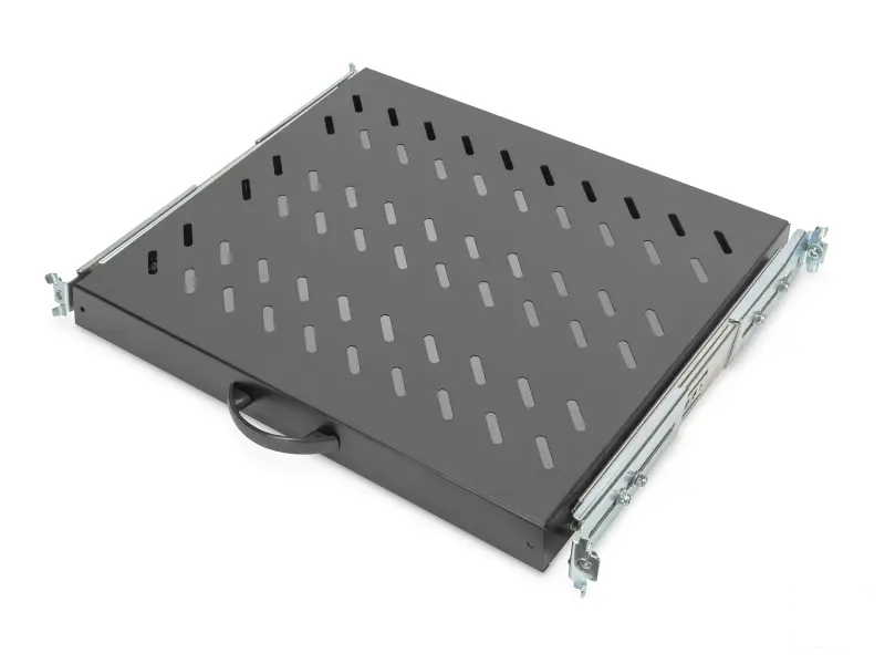 Digitus Polica na izvlacenje 483mm (19") 1U, 40x485x368mm, do 25kg, crna