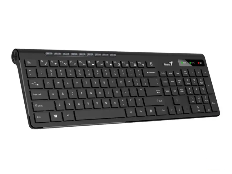 GENIUS SlimStar 7230 USB US wireless crna tastatura 