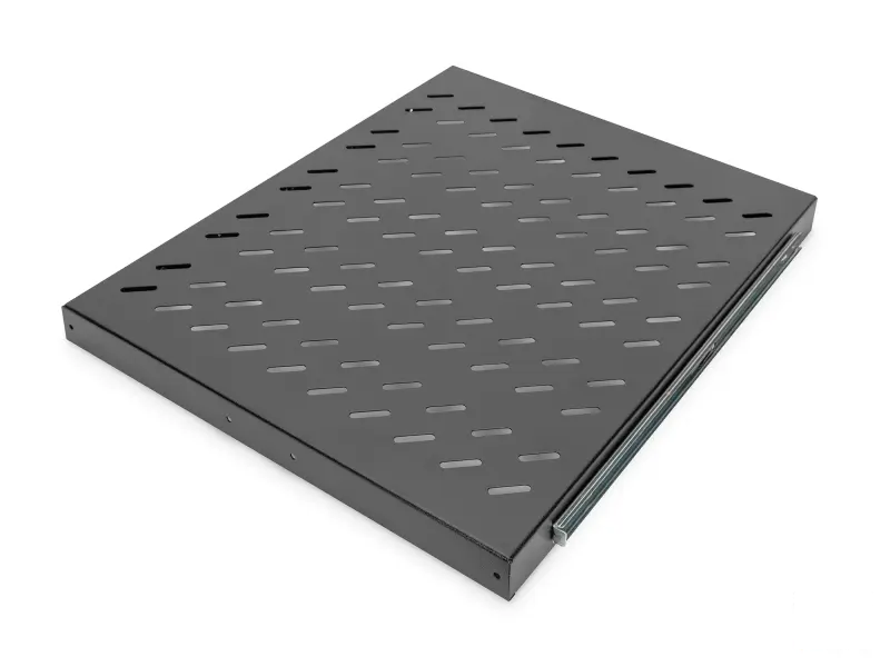 Digitus Polica na izvlacenje 483mm (19") 1U, 40x484x568mm, do 25kg, crna