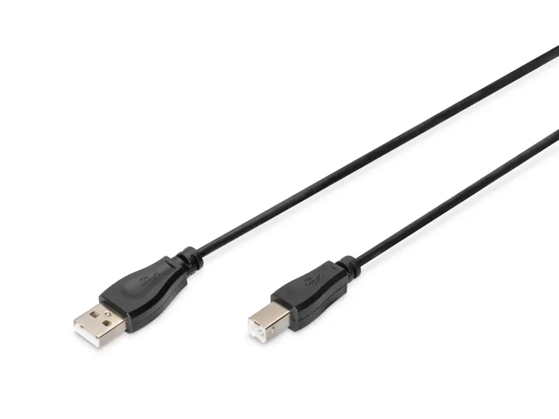 Digitus Kabl USB A - USB B M/M 1m USB 2.0 crni