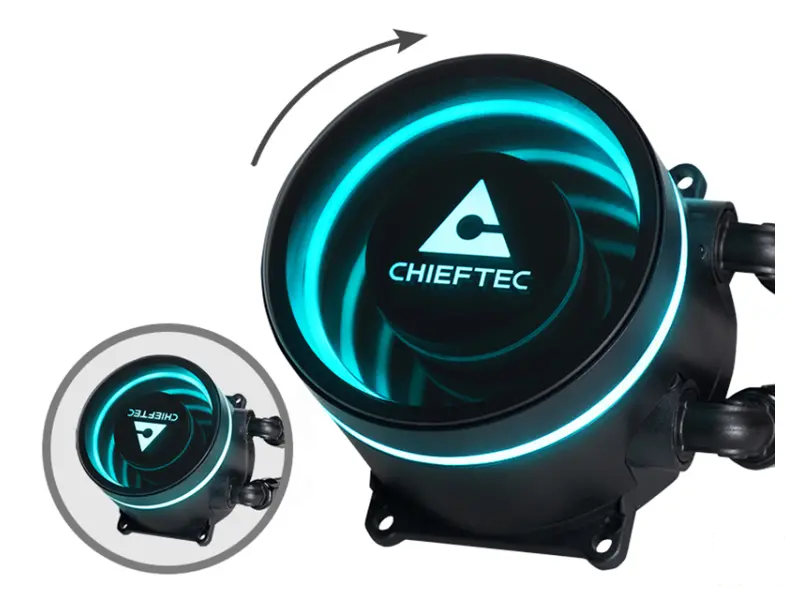 CHIEFTEC Iceberg 240 DARK CLC-240-BLK vodeno hlađenje 