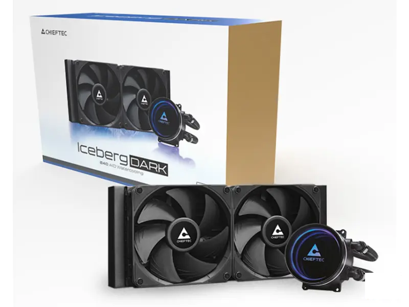 CHIEFTEC Iceberg 240 DARK CLC-240-BLK vodeno hlađenje 