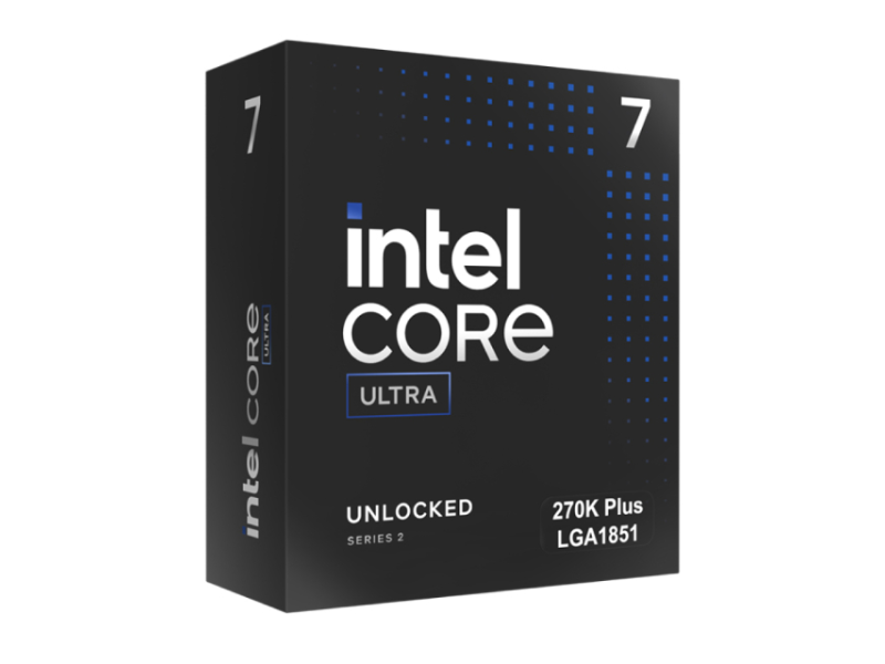 INTEL Core Ultra 7 270K Plus do 5.5GHz Box (BX80768270K)