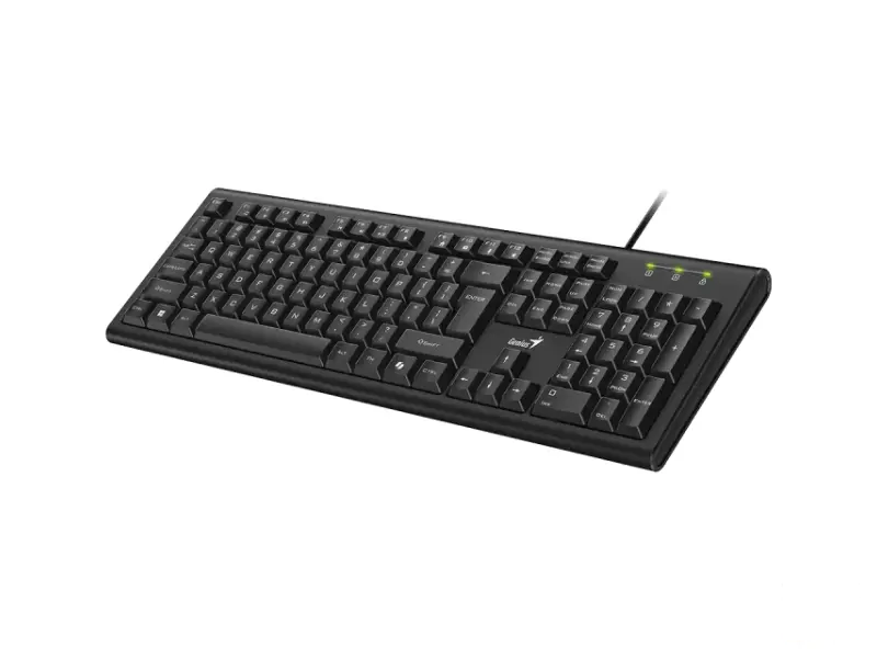 Genius 31300018405 KB-113 AI Copilot, br. tipki: 104, USB, YU, Crna