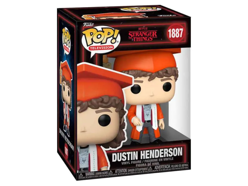 Funko POP! TV: Stranger Things S5 - Dustin Henderson (Graduation)
