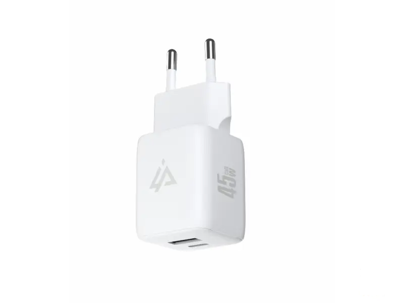iPEAX Adapter GaN 45W (USB-C + USB-A) White