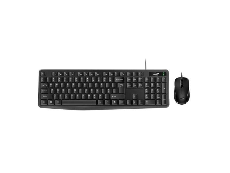 Genius SET KM-170 bežični tastatura i miš, Black, US