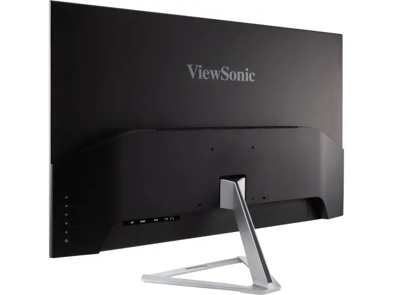 ViewSonic Monitor VX3276-MHD-3 32" 16:9, 1920 x 1080 SuperClear® IPS, VGA, HDMI, DisplayPort, speakers, silver bezel, 3 sides frameless, silver stand, 75hz Variable Refresh Rate, HDR10
